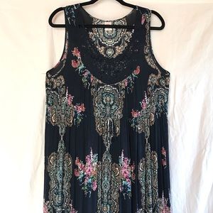 Bila Sleeveless Maxi Dress Size XL